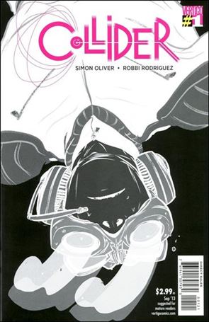 Collider issue 1-B 1:25 Black and White Cover