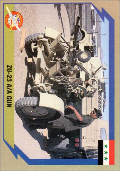 Desert Storm Weapon Profiles Cards (Base Set) card 109
