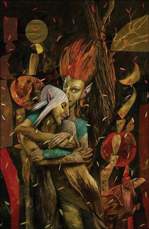 Jim Henson's Beneath the Dark Crystal issue 1-D Dave McKean 1:50 Cover