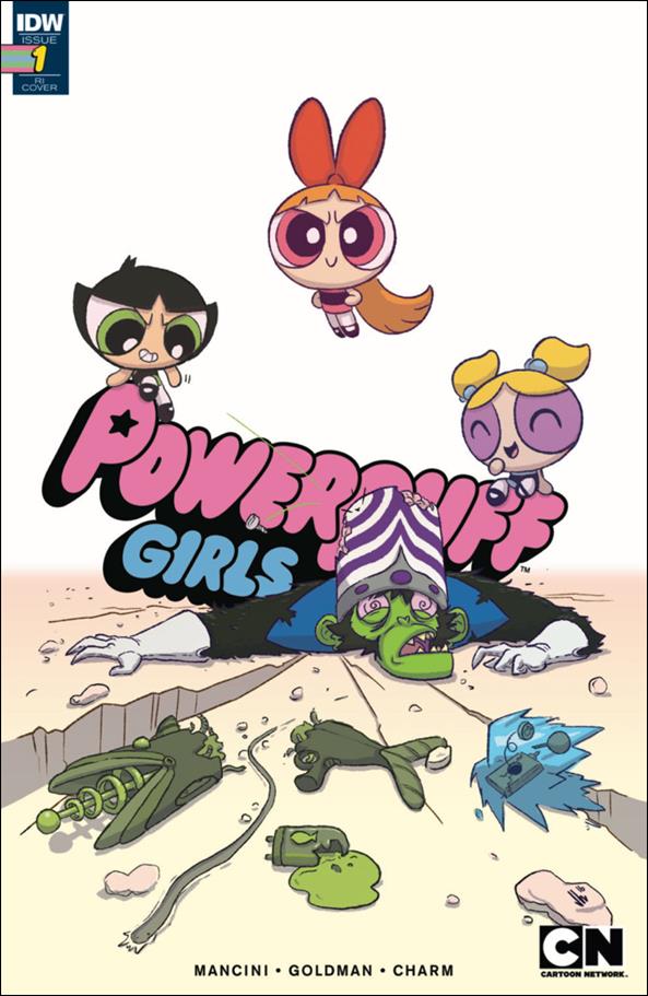 Powerpuff Girls (2016) issue 1-C Jay Hasrajani 1:10 Cover