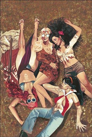Red Sonja and Vampirella Meet Betty and Veronica issue 10-P Fay Dalton Virgin Cover