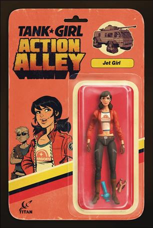 Tank Girl Ongoing issue 4-C Jet Girl Action Figure Cover