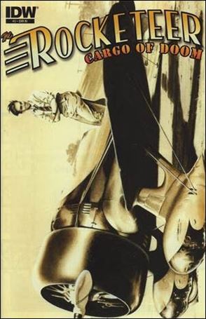 Rocketeer: Cargo of Doom issue 2-B Dave Stevens Cover