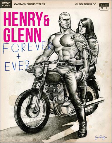Henry & Glenn Forever & Ever issue 1-C Jim Rugg Cover