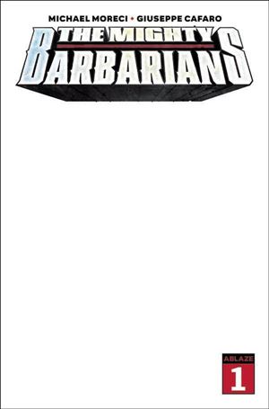 Mighty Barbarians issue 1-E Blank/Sketch Cover