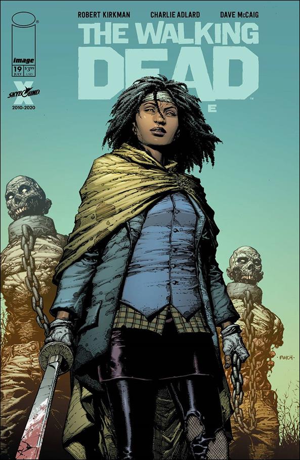 Walking Dead Deluxe issue 19 David Finch Cover