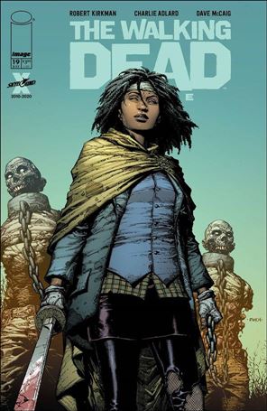 Walking Dead Deluxe issue 19 David Finch Cover