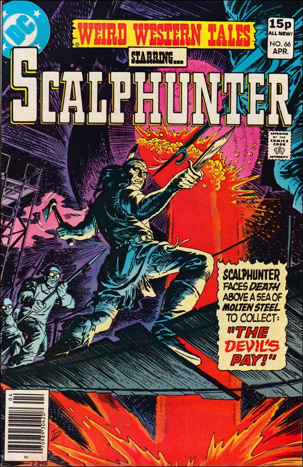 Weird Western Tales (1972) issue 66-B UK Price Cover
