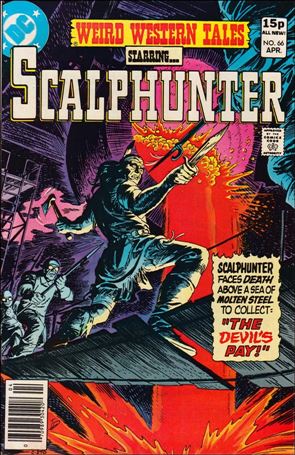 Weird Western Tales (1972) issue 66-B UK Price Cover