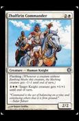 Magic the Gathering: Duel Decks: Knights vs. Dragons (Base Set) card 13 Zhalfirin Commander
