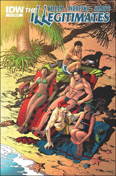 Illegitimates issue 4-B Jerry Ordway Subscription Cover