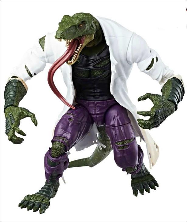 Marvel Legends Series: Spider-Man (Lizard Series) figure 8 Lizard (Build-a-Figure)