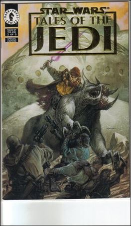 Star Wars: Tales of the Jedi issue 2-B QVC Embossed Gold Foil Cover 1/7500 