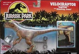 Jurassic Park (Movie) Action Figures figure 27 Velociraptor (Dino Strike)