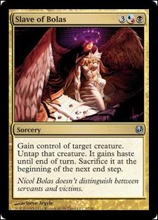 Magic the Gathering: Duel Decks: Ajani vs. Nicol Bolas card 67 Slave of Bolas