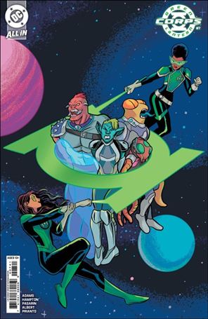 Green Lantern Corps (2025) issue 7-D Natacha Bustos 1:25 Cardstock Cover