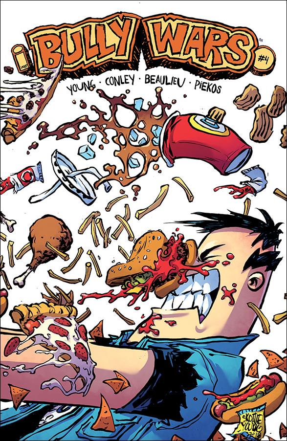 Bully Wars issue 4-B Skottie Young Cover