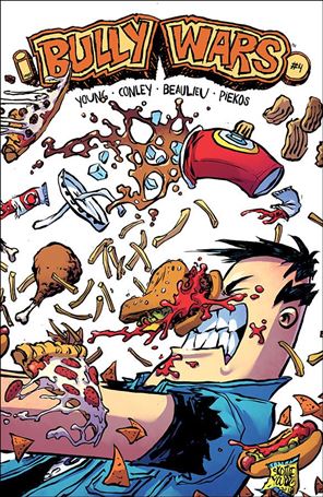Bully Wars issue 4-B Skottie Young Cover