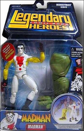 Legendary Comic Book Heroes (Monkeyman Series) figure 4 Madman (Yellow Arms)