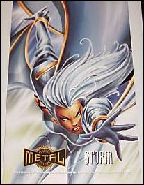 Marvel Metal (Metal Prints Subset) card 8 Storm