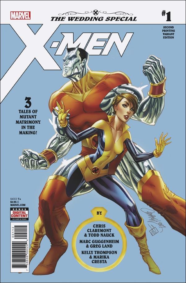 X-Men: The Wedding Special (2018) issue 1-C J. Scott Campbell Cover - 2nd Print