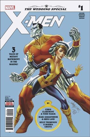 X-Men: The Wedding Special (2018) issue 1-C J. Scott Campbell Cover - 2nd Print