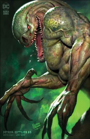 Batman: Reptilian issue 6-C Ryan Brown Cover