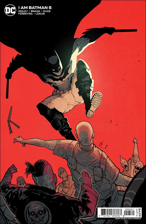 I am Batman issue 5-C Nikola Cizmesija 1:25 Cardstock Cover