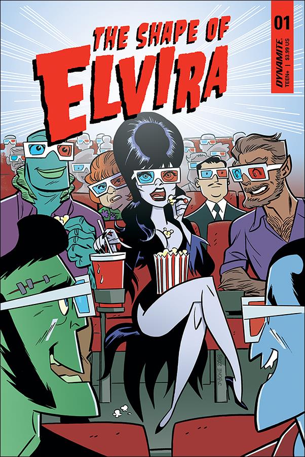 Shape of Elvira issue 1-B J. Bone Cover