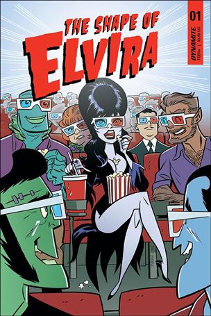 Shape of Elvira issue 1-B J. Bone Cover