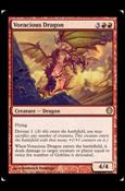 Magic the Gathering: Duel Decks: Knights vs. Dragons (Base Set) card 56 Voracious Dragon