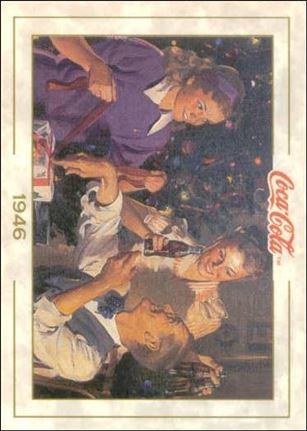 Coca-Cola Collection Series 1 (Base Set) card 49 Original Art (1946)