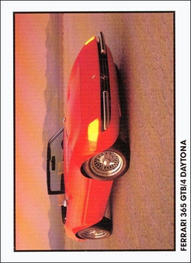 Sports Cars (1989)  (Base Set) card 14 Ferrari 365 GTB/4 Daytona