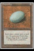 Magic the Gathering: 4th Edition (Base Set) card 315 Dingus Egg