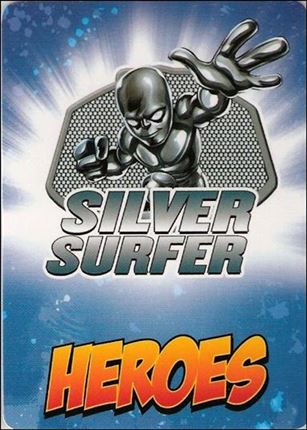 Marvel Super Hero Squad (Base Set) card 4 Silver Surfer