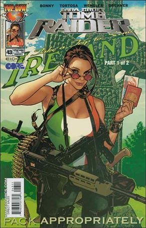 Tomb Raider: The Series issue 43 Adam Hughes Cover