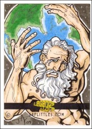 Legends & Lore (Sketch Card Subset) card JK Jayson Kretzer 1/30