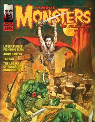Famous Monsters of Filmland issue 260-B John Carter Cover