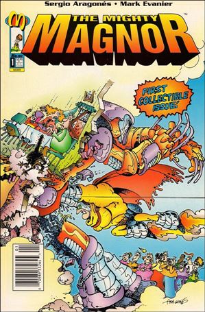 Mighty Magnor issue 1-B Newsstand Edition Cover