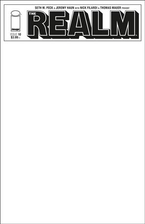 Realm (2017) issue 10-C Blank/Sketch Cover