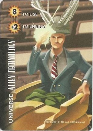 Marvel OverPower (Base Set) card nn242 Alien Technology
