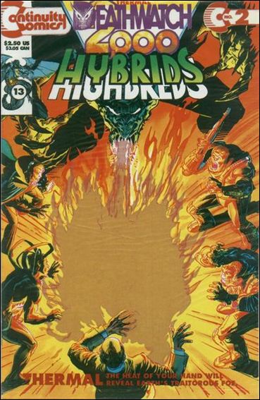 Hybrids Deathwatch 2000 issue 2-B Thermal Cover Unbagged