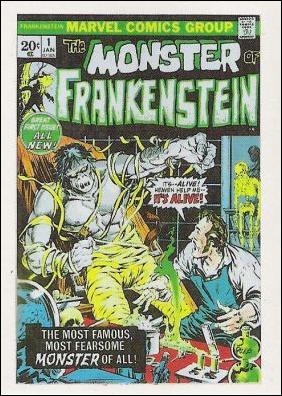 Marvel Super Heroes First Issue Covers (Base Set) card 29 The Monster Frankenstein