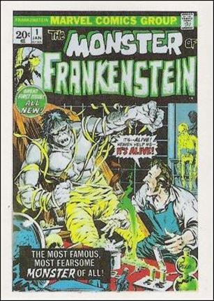 Marvel Super Heroes First Issue Covers (Base Set) card 29 The Monster Frankenstein