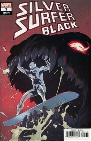 Silver Surfer: Black issue 3-C Bengal 1:25 Cover