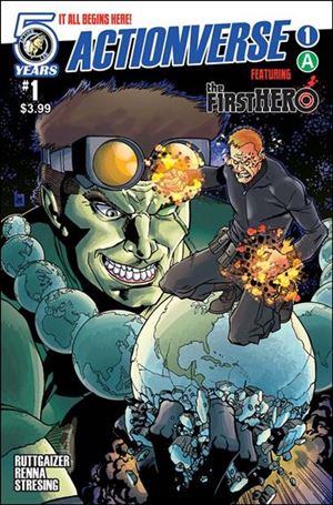 Actionverse issue 1 Lee Moder Cover