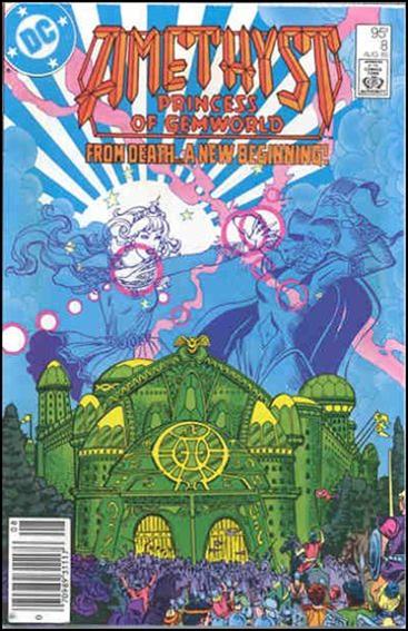 Amethyst (1985) issue 8-B Canadian Price Cover