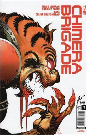 Chimera Brigade issue 3-C John McCrea Cover