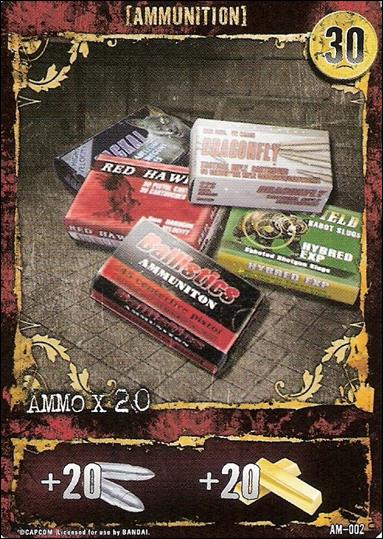 Resident Evil (Base Set) card AM-002 Ammo x 20