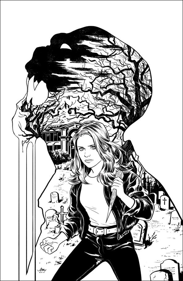 Buffy the Vampire Slayer (2019) issue 2-H Audrey Mok 1:50 B&W Virgin Cover